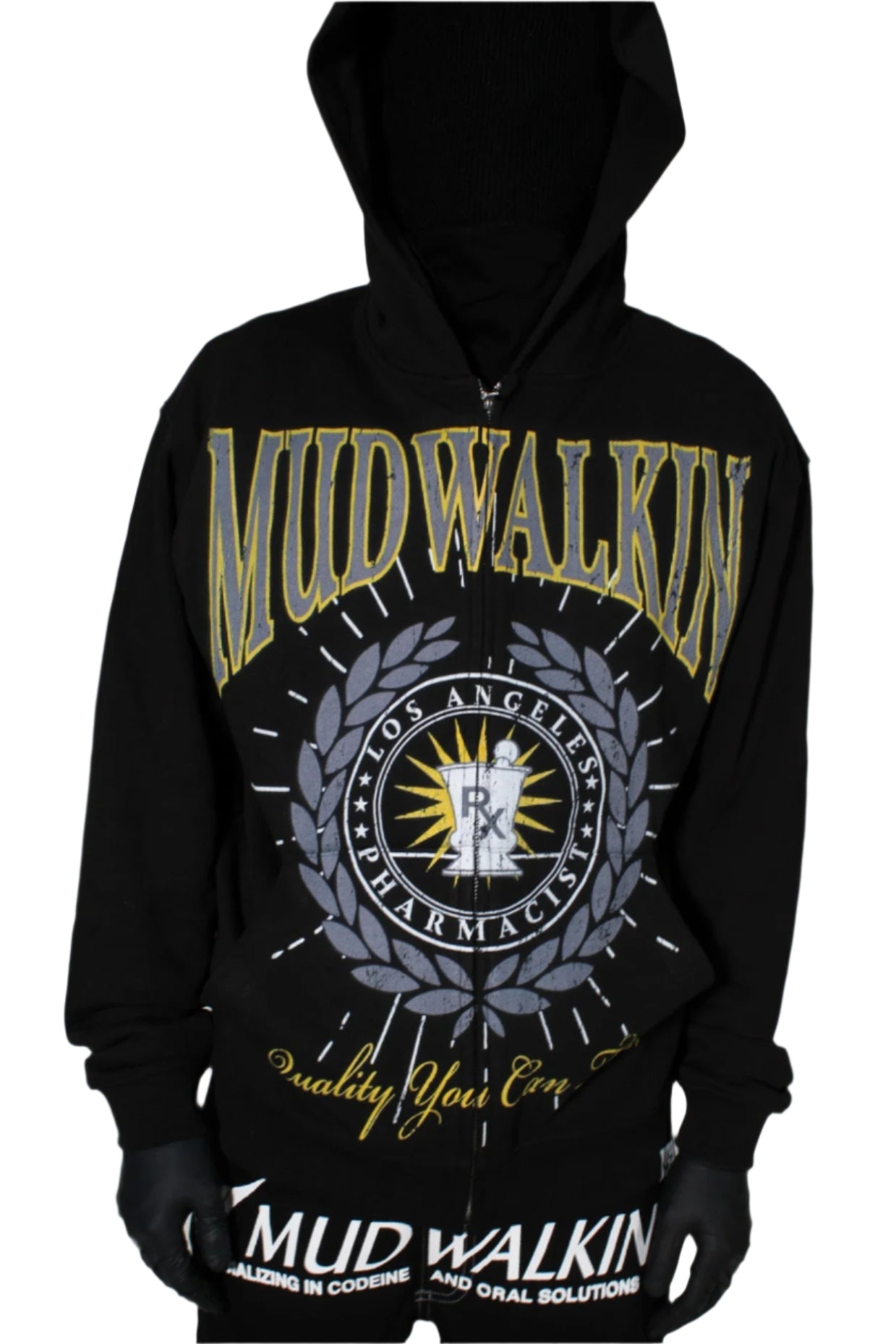 RX ZIP UP BLK