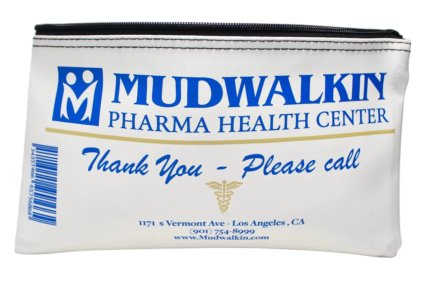 PHARMA DEPOSIT BAG BLUE