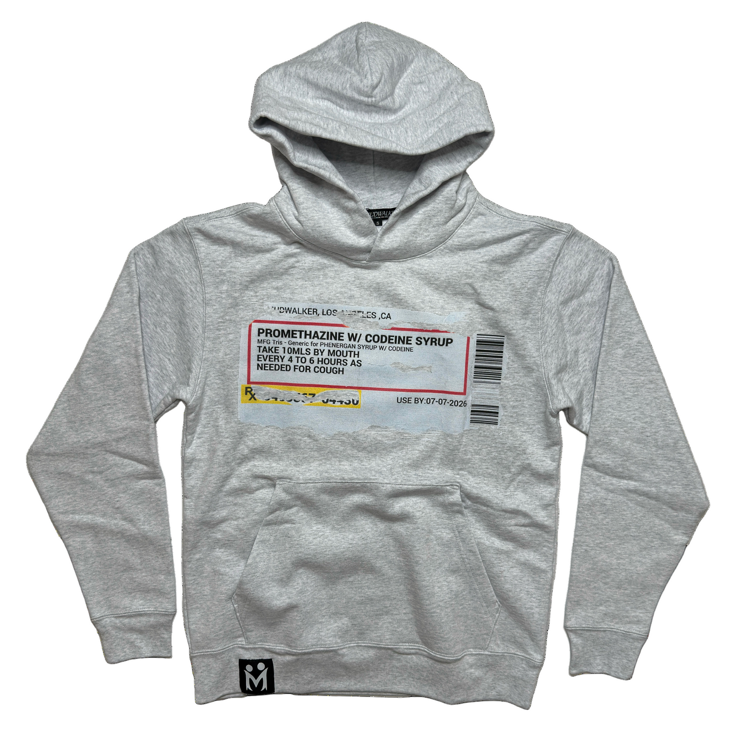 PROMETHAZINE HOODIE GRY
