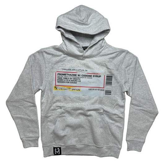 PROMETHAZINE HOODIE GRY