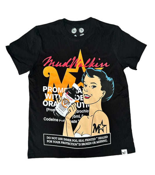 MUDWALKIN LABEL TEE